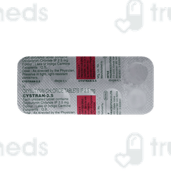 Cystran 2.5 Tablet 10