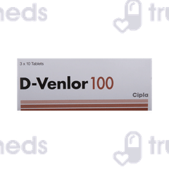 D-venlor 100 MG Tablet 10