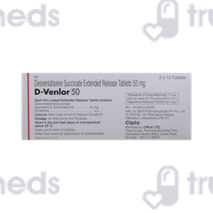 D-venlor 50 MG Tablet 10