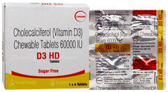 D3 Hd Sugar Free Chewable Tablet 4 D3 Hd Sugar Free Chewable Tablet 4