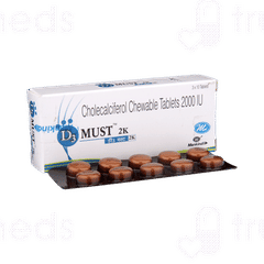D3 Must 2k Chewable Tablet 10