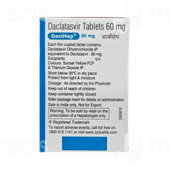 Dacihep 60mg Tablet 28