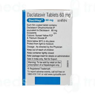 Dacihep 60mg Tablet 28