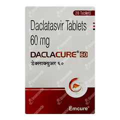 Daclacure 60 Tablet 28