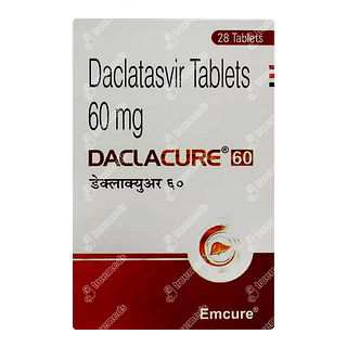 Daclacure 60 MG Tablet 28