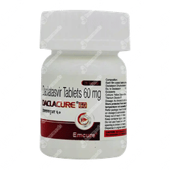 Daclacure 60 Tablet 28 Daclacure 60 Tablet 28