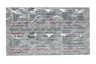 Daily Iron 100/1.5 MG Tablet 10