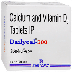 Dailycal 500 Tablet 15