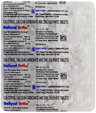 Dailycal Ortho Tablet 15