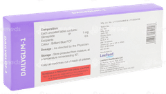Dailyglim 1 Tablet 10 Dailyglim 1 Tablet 10