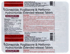 Dailyglim Pm 2 Tablet 10 Dailyglim Pm 2 Tablet 10