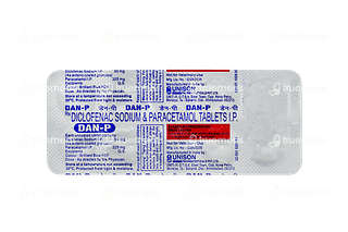 Dan P 50/325 MG Tablet 10