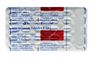 Daonil 5 MG Tablet 30