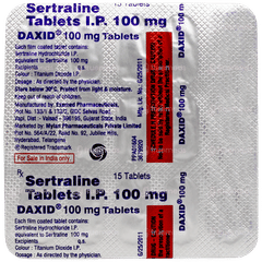 Daxid 100 MG Tablet 15