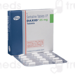 Daxid 25 MG Tablet 15