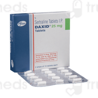 Daxid 25 MG Tablet 15