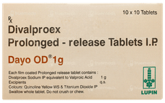 Dayo Od 1g Tablet 10 Dayo Od 1g Tablet 10