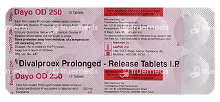 Dayo Od 250 MG Tablet Pr  10