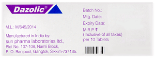 Dazolic Tablet 10