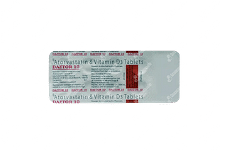 Daztor 10 Mg/1000iu Tablet 10