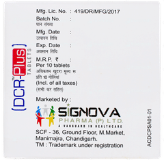 Dcr Plus Tablet 10 Dcr Plus Tablet 10