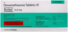 Decdan 0.5mg Tablet 10 Decdan 0.5mg Tablet 10