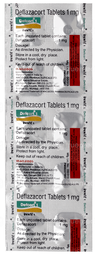 Defcort 1 Tablet 10