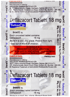 Defcort 18 Tablet 6 Defcort 18 Tablet 6