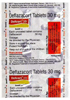 Defcort 30 Tablet 6 Defcort 30 Tablet 6