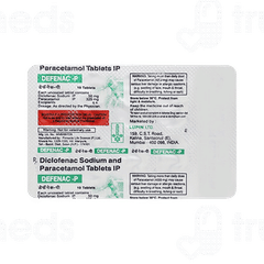 Defenac P Tablet 10