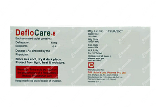 Deflocare 6 MG Tablet 10