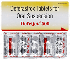 Defrijet 500 Tablet 10