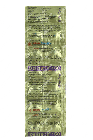 Delisprin 150 MG Tablet 14