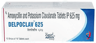 Delpoclav 625 Tablet 10