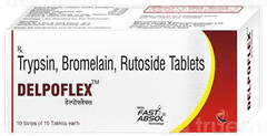 Delpoflex 48/100/90 Mg Tablet 10