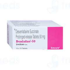 Denlafax 50 MG Tablet 10