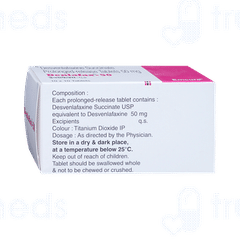 Denlafax 50 MG Tablet 10