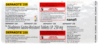 Depakote 250 Tablet 15