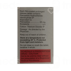 Depaxil Cr 25 MG Tablet 10