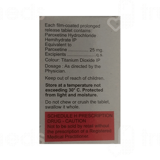Depaxil Cr 25 MG Tablet 10