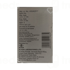 Depaxil Cr 25 MG Tablet 10