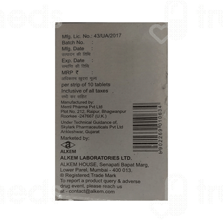 Depaxil Cr 25 MG Tablet 10