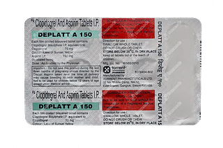 Deplatt A 150/75 MG Tablet 15