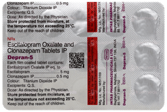 Depran 5 Tablet 15