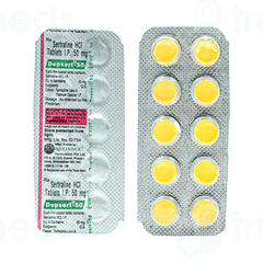 Depsert 50 MG Tablet 10