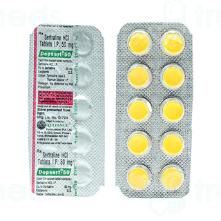 Depsert 50 MG Tablet 10