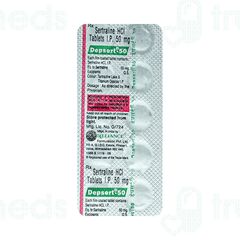 Depsert 50 MG Tablet 10