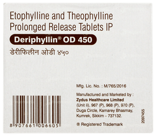Deriphyllin Od 450 Tablet 15