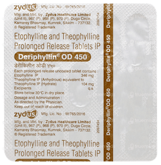 Deriphyllin Od 450 Tablet 15