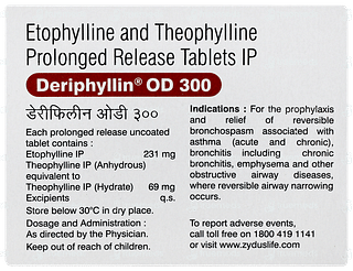 Deriphyllin Od 300 Tablet 15